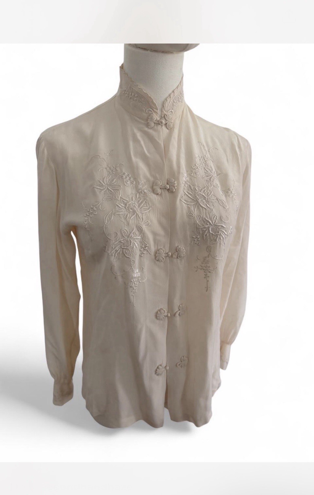 1960s silk blouse
