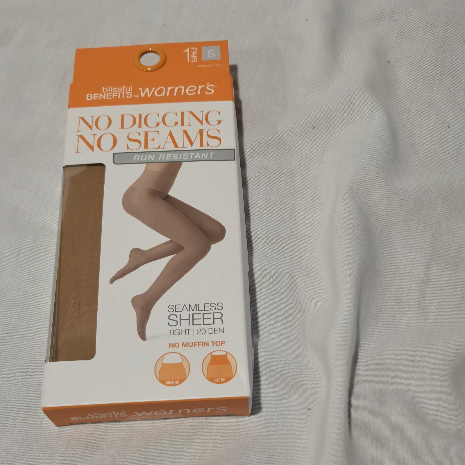 Vtg Pantyhose Lot 9 Pairs NOS Deadstock Size B Medium Tall 90s Y2K