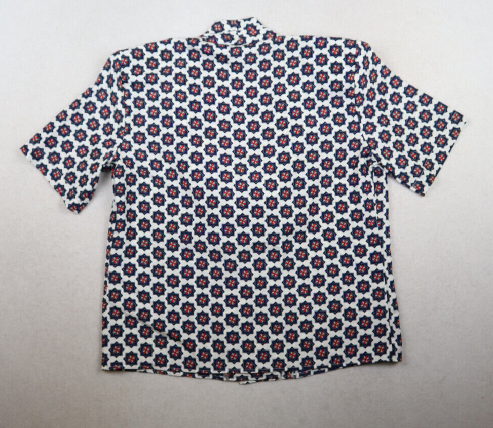 Vintage Women’s Top Size 6P Anna Kriste Short Sleeve Silky Textured Blouse