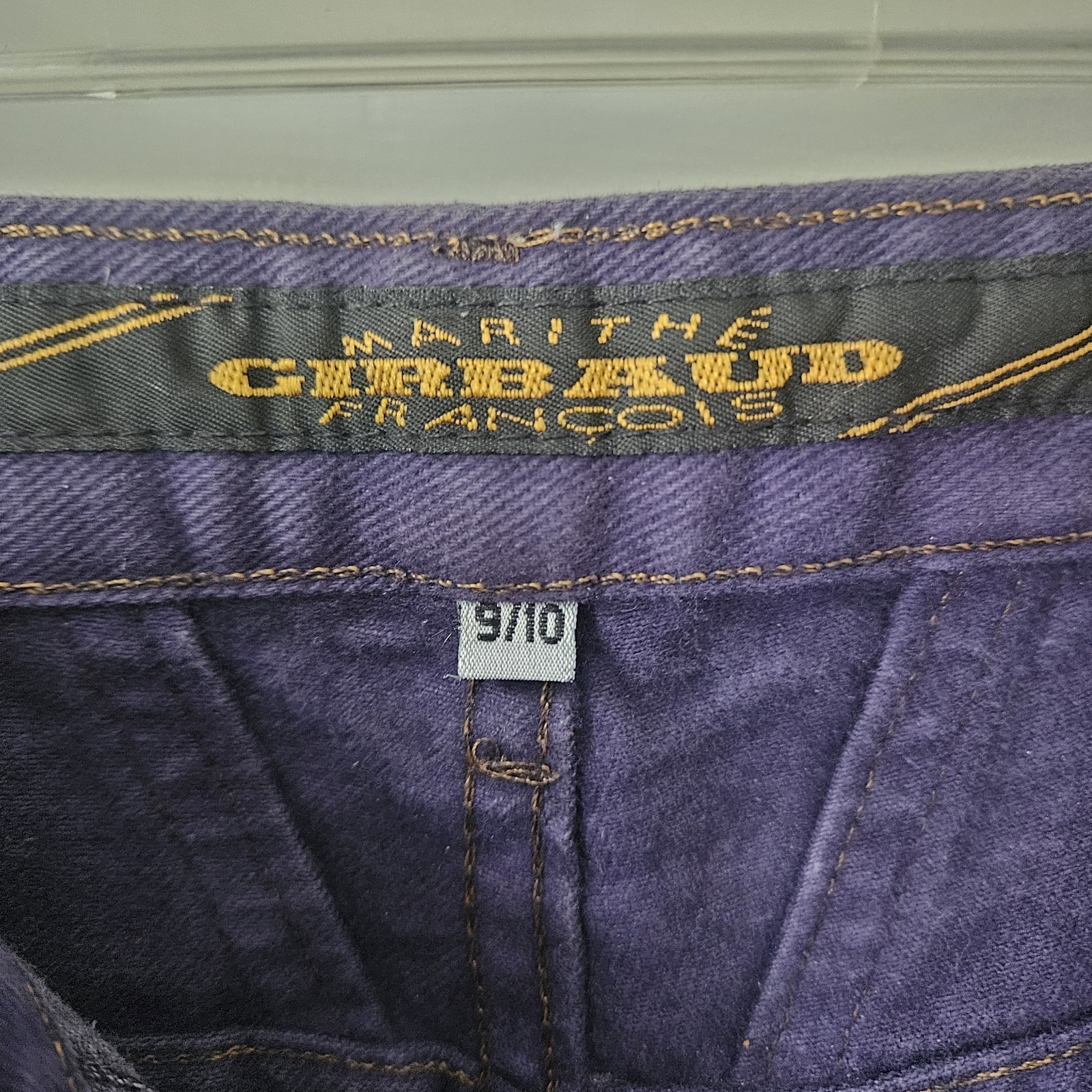 Vintage 90’s Purple Marithe & Francois Girbaud Jeans Size 9/10