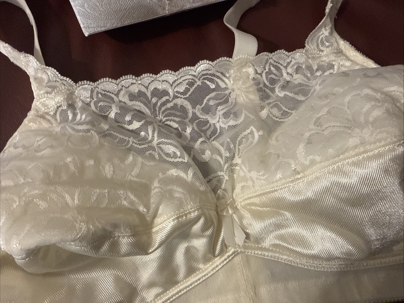 NEW Jodee Surgical Style 2501 Post Mastectomy Bra IVORY w/Pockets USA-MADE 44B