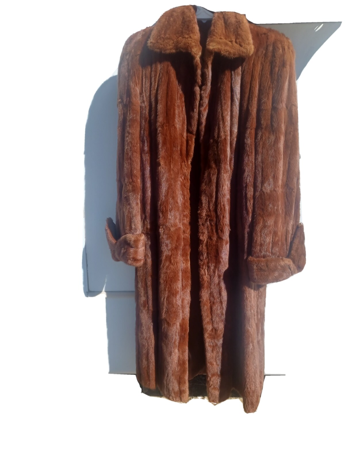 1940 Dyed Russian Ermine Coat , Cleaned With Appraisal Slip From 1950 1900.00