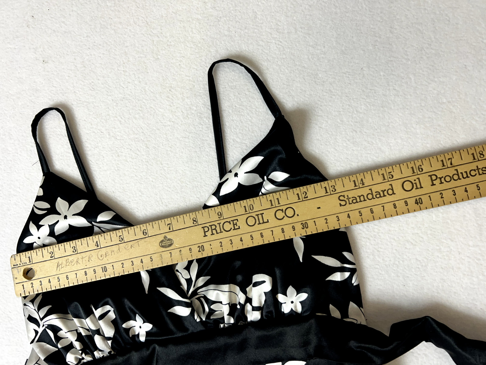 Vintage Y2k baby doll tie back low V neck Fairy Hawaiian Beach Wedding