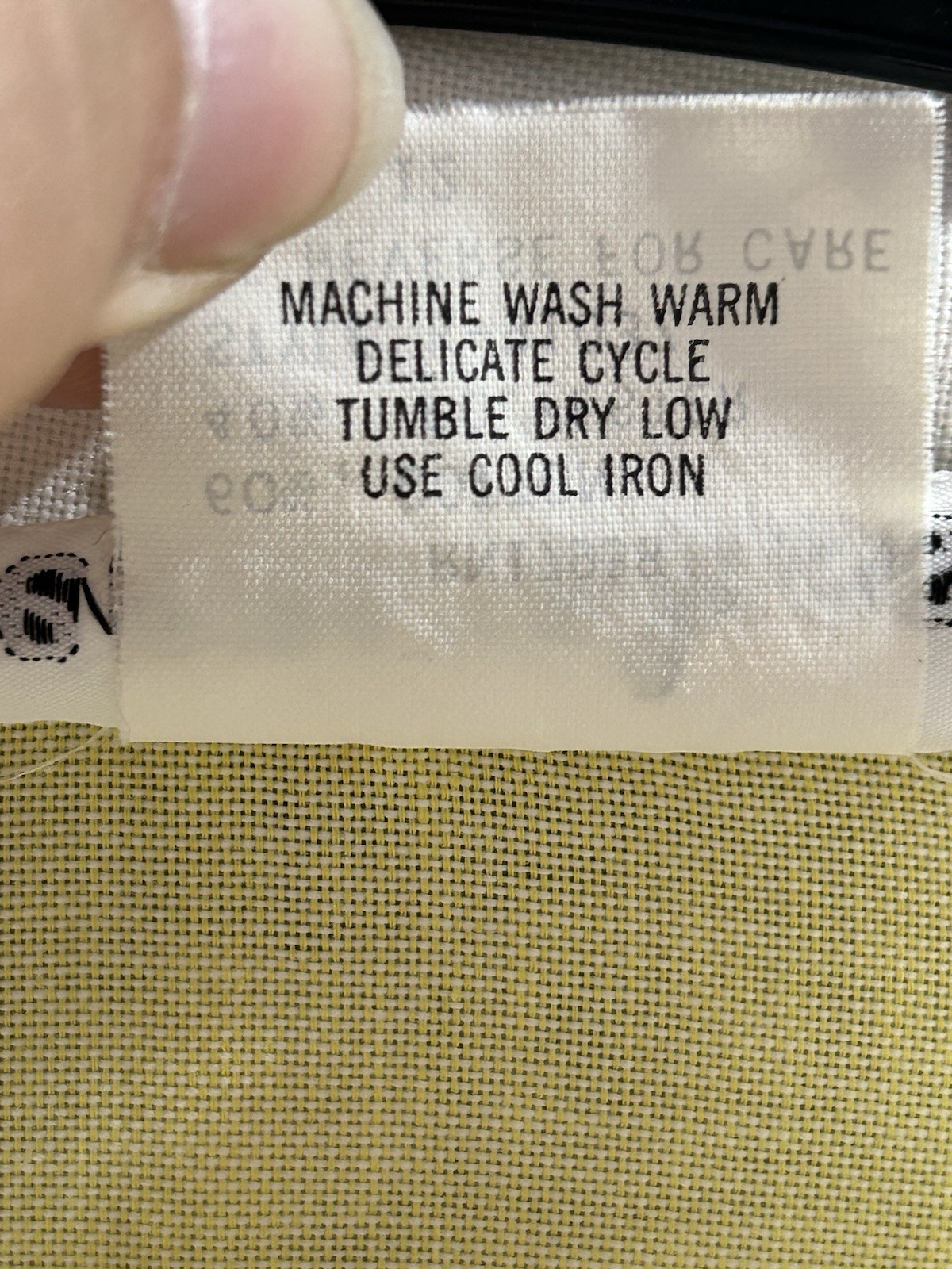 Vintage Kenny Classics Yellow Waitress Style Dress Size 12 All Original Buttons