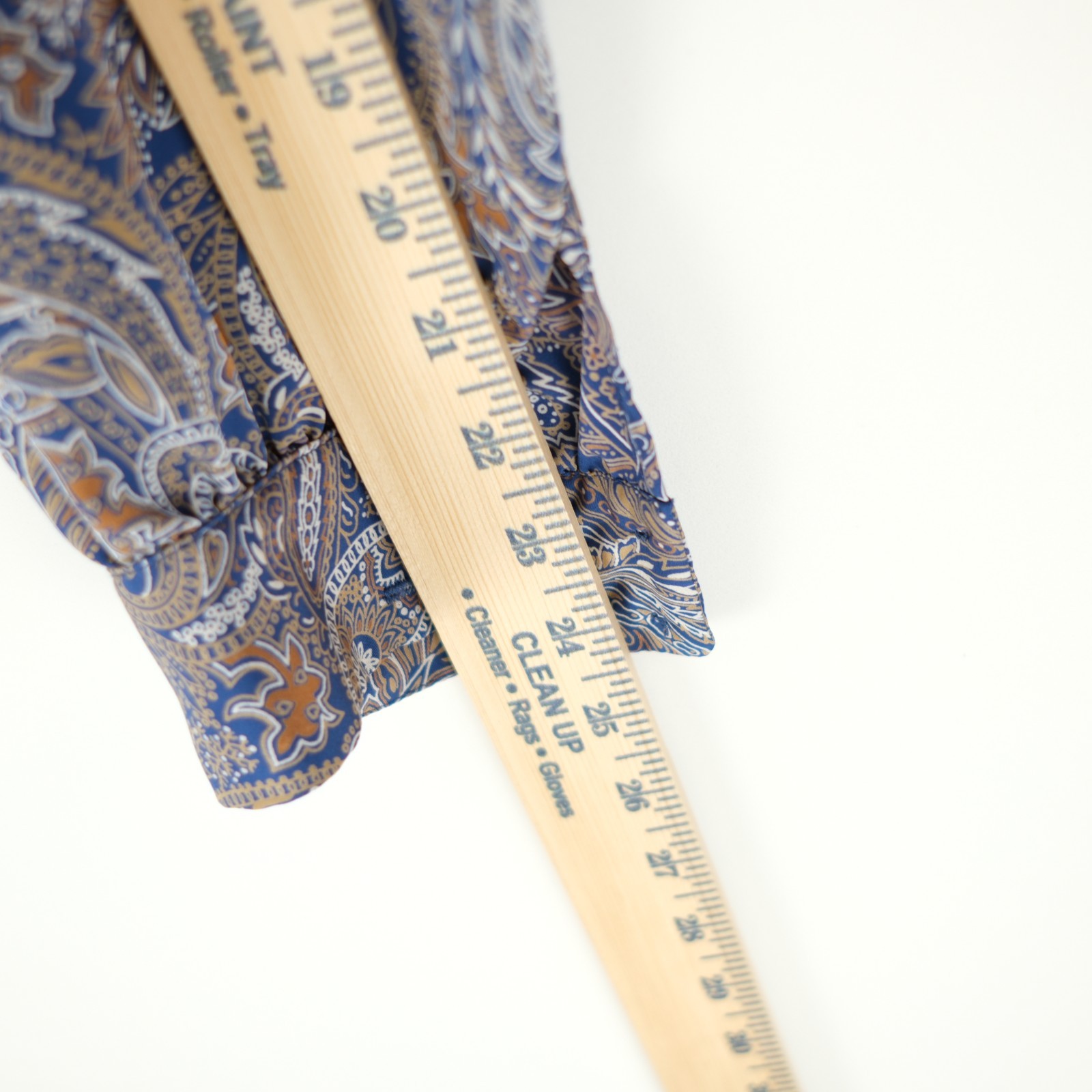 VTG Country Sophisticates Pendleton Paisley Blouse Mock Neck Women’s Size L EU