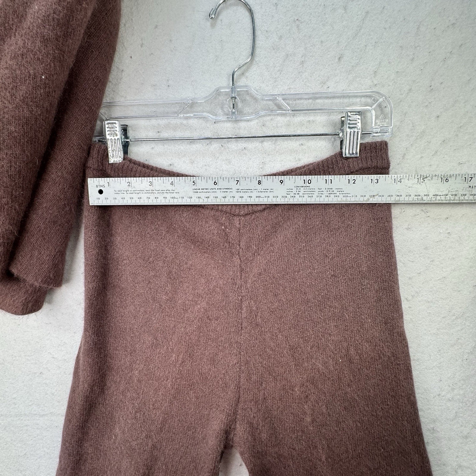 Vintage 90’s Lambswool & Angora Rabbit Hair 2 Pc Outfit Set Size Small Comfy