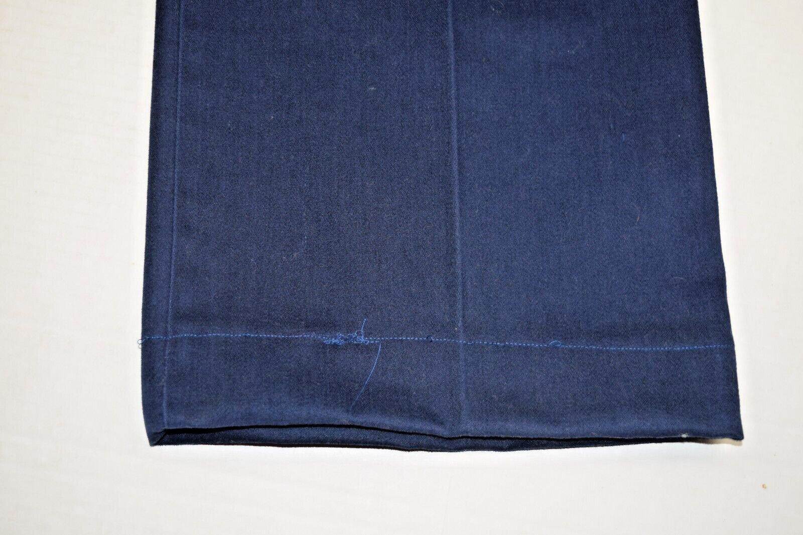 Vintage Pants Bronson of California Size 26 x 32 60s Blue Heavy Fabric Wide Leg