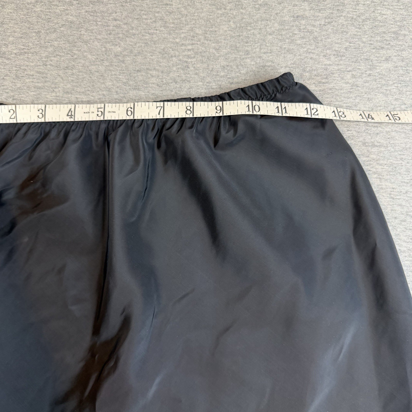 VTG Barbizon Wee Pettipoint Tafredda Half Slip Skirt Black Lace Trim Petite Sm
