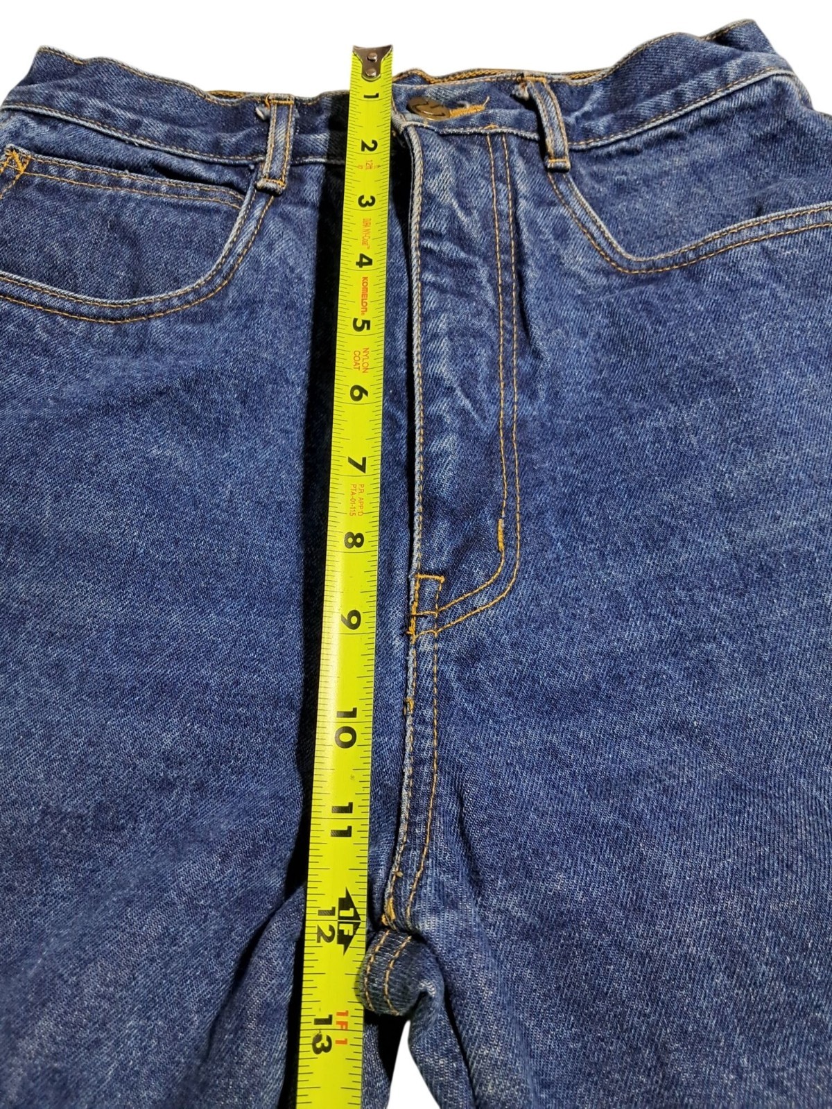 Rio by Stephen Brandon Jeans Women Size 9 Blue Vintage High Rise Tapered