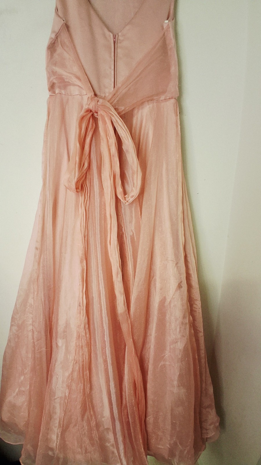 Vintage Roberta Prom Party Formal Dress Ball Gown PinkCoral 13/14 Fairy Princess