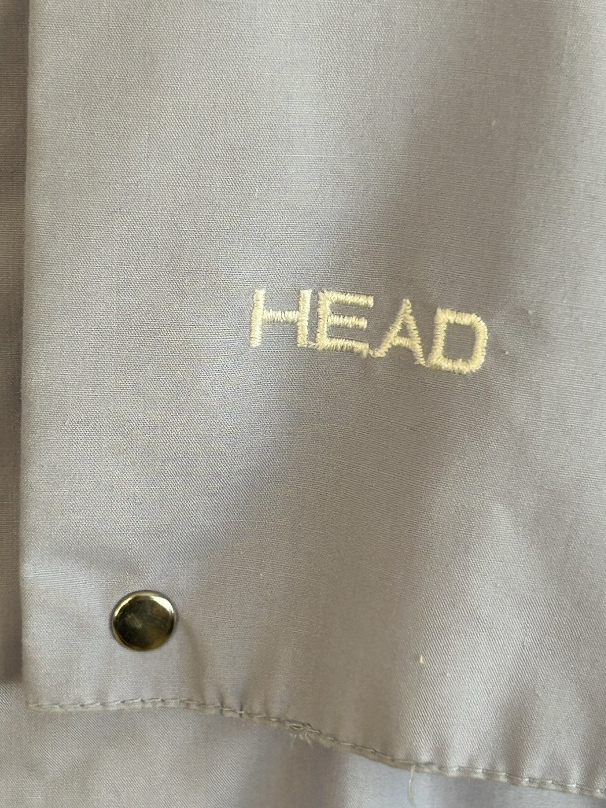 Vintage Head Sports Wear Periwinkle Blue Ski Windbreaker Jacket Petite L Large