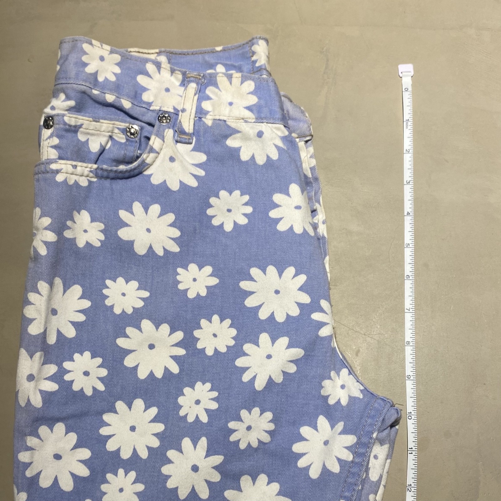 ASTRA Vintage Women’s Flower Jeans 100% cotton | W32B 44