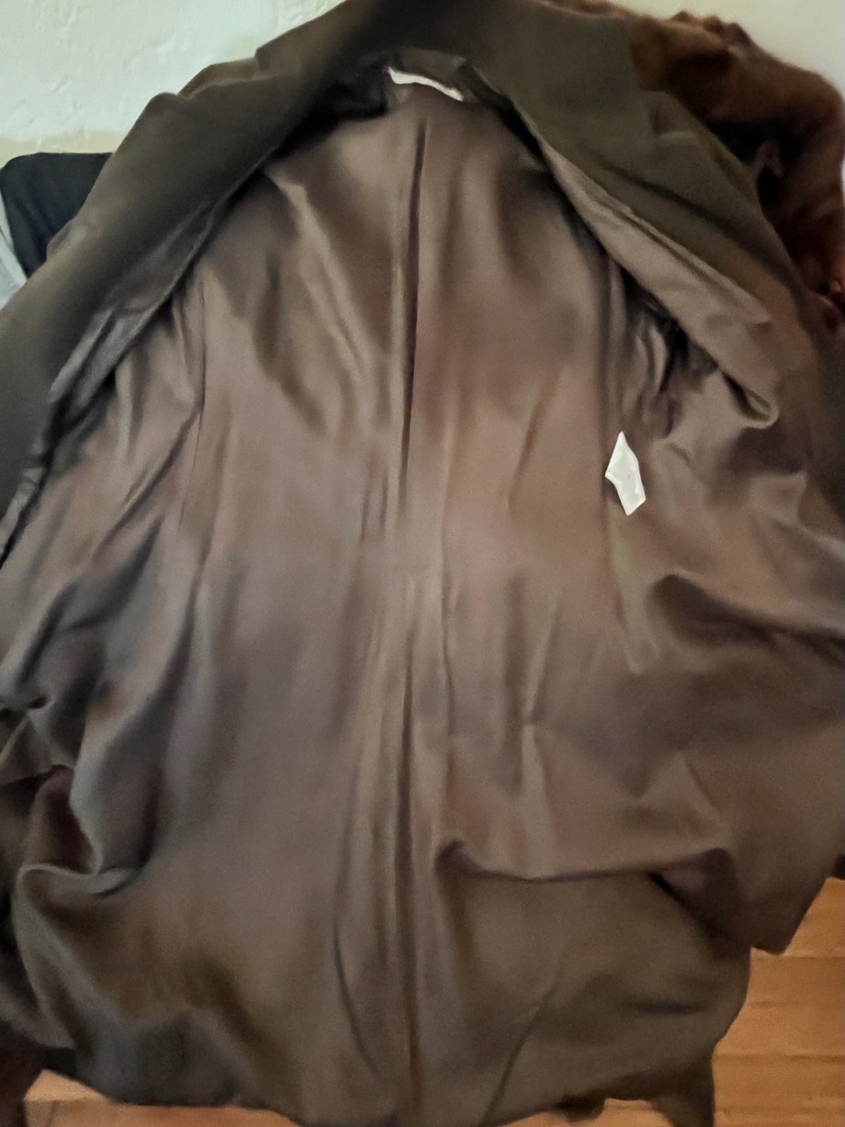 Vintage Giorgio Armani Coat Wool Angora Fur Camel Hair-Made In Italy 38/4