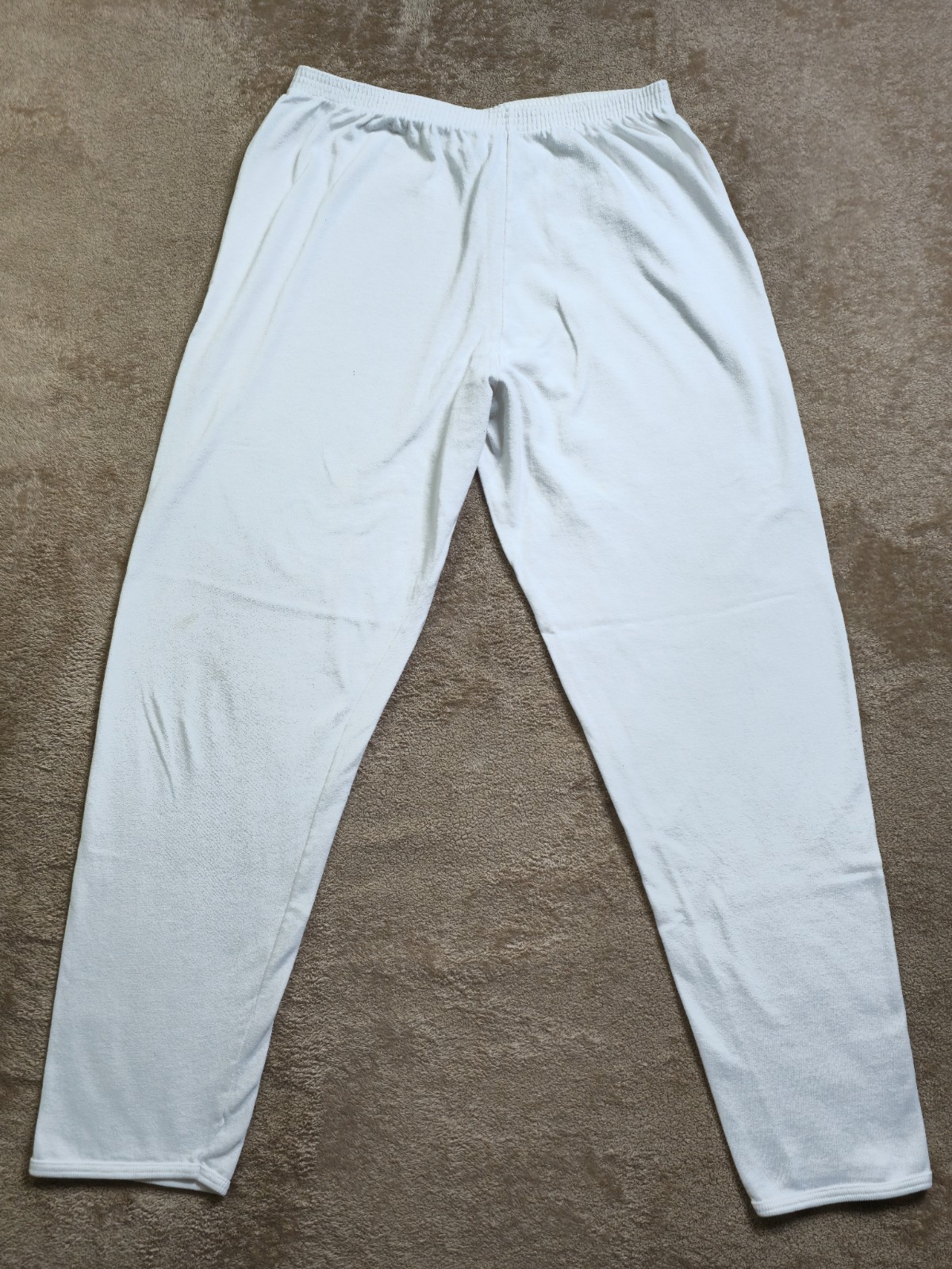 Vintage White Lee 100% Heavy Weight Cotton Made in USA Size XL