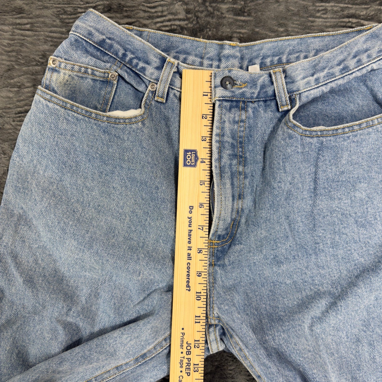 Code Bleu Nordstrom Vintage High Waisted Straight Leg Jeans Light Wash 33