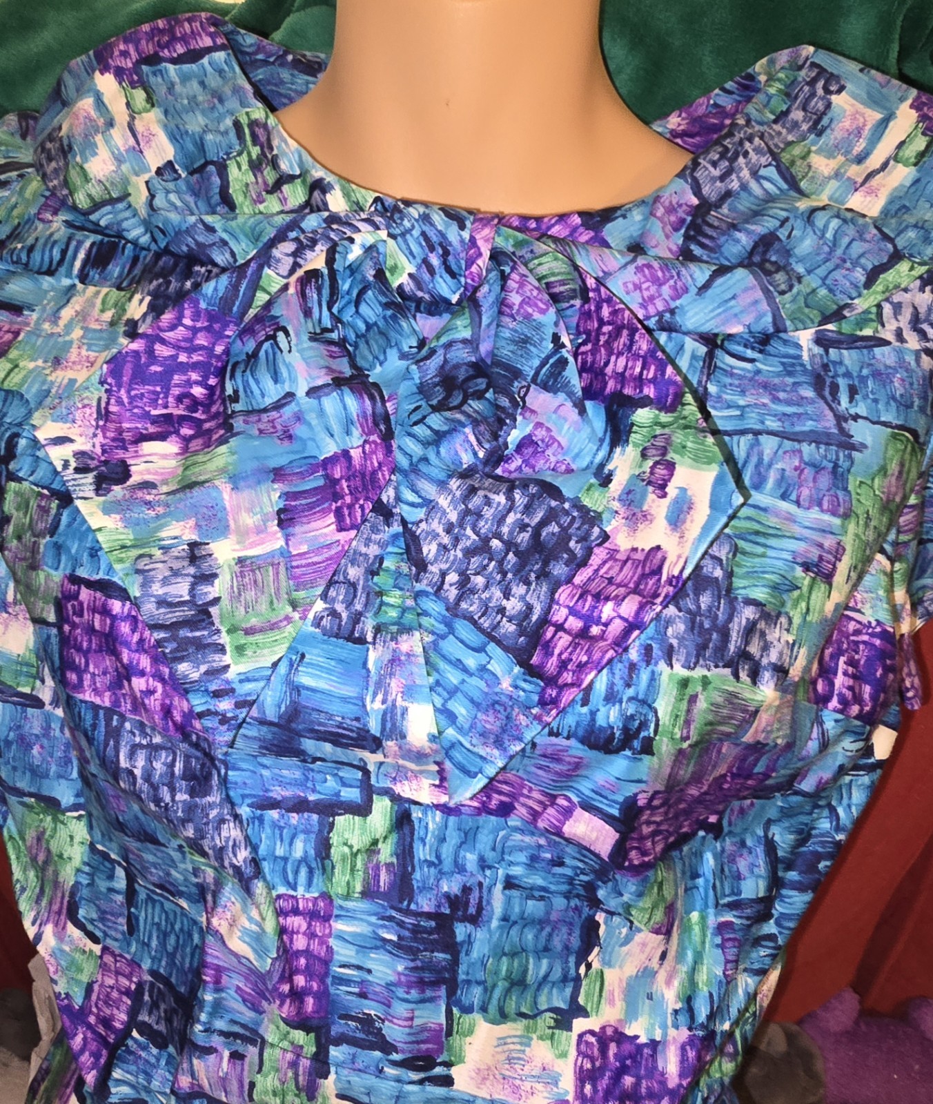 Paul Sachs Original vintage dress. Excellent Condition. 1940’s – 50’s. Rare.
