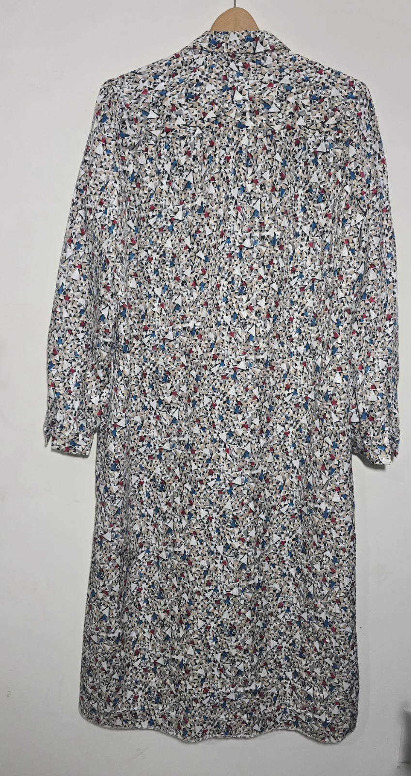 Vintage 1980’s Sehrader Sport New York Shirt Dress – Size 14