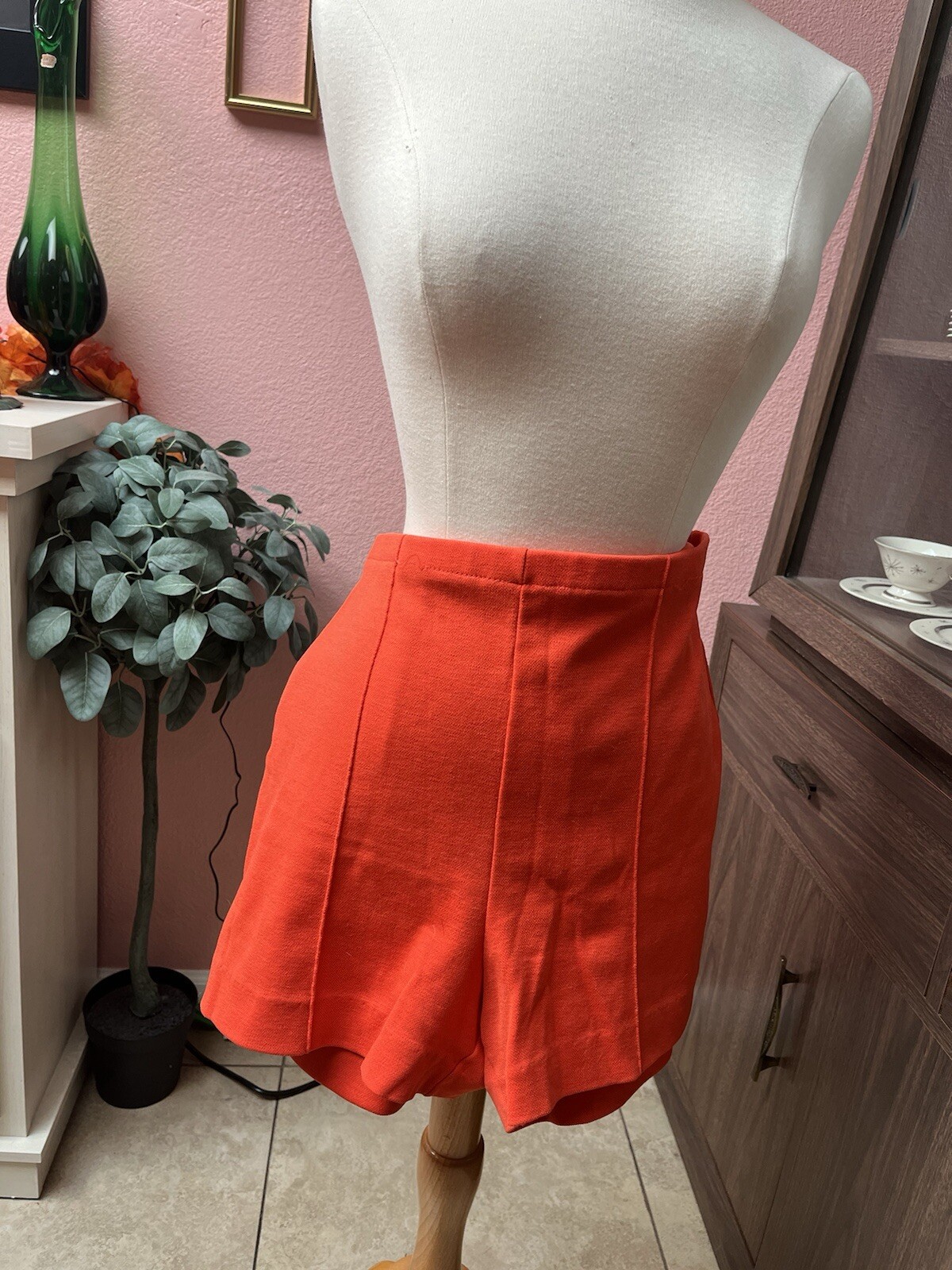 Vintage 70s/80s Orange Shorts By Catalina California | Size L