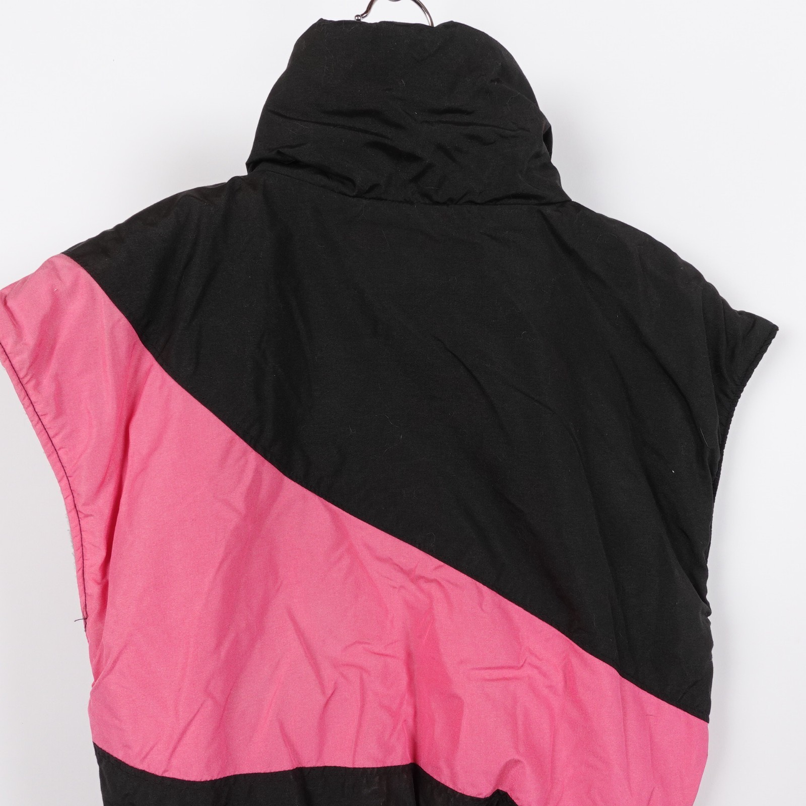 Vintage 80s Durango Womens Neon Pink Puff Vest Threadworks DTW Colorado Ski Smal