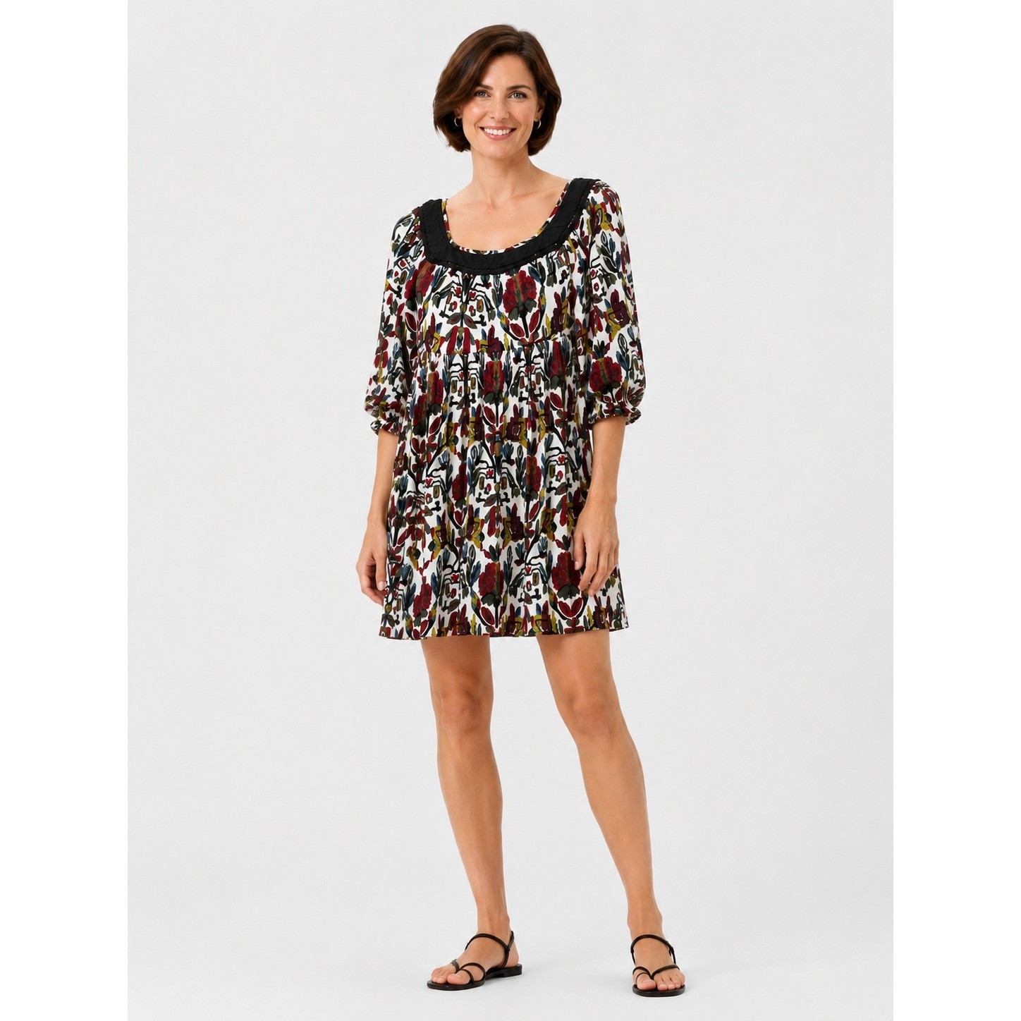 Holding Horses Boho Tunic Dress Top Size S Anthropologie Style