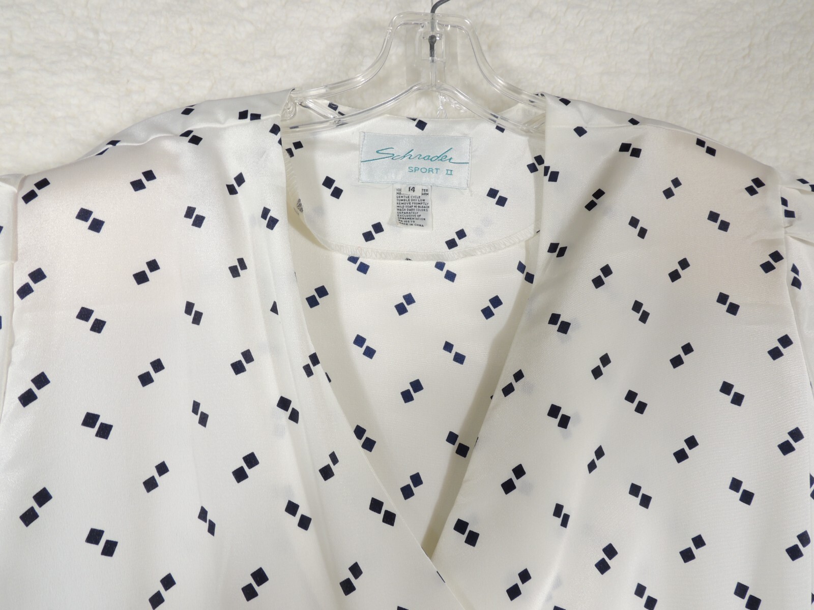 Women’s Schrader Sport II Dress 14 Short Sleeve See Measurements Vintage
