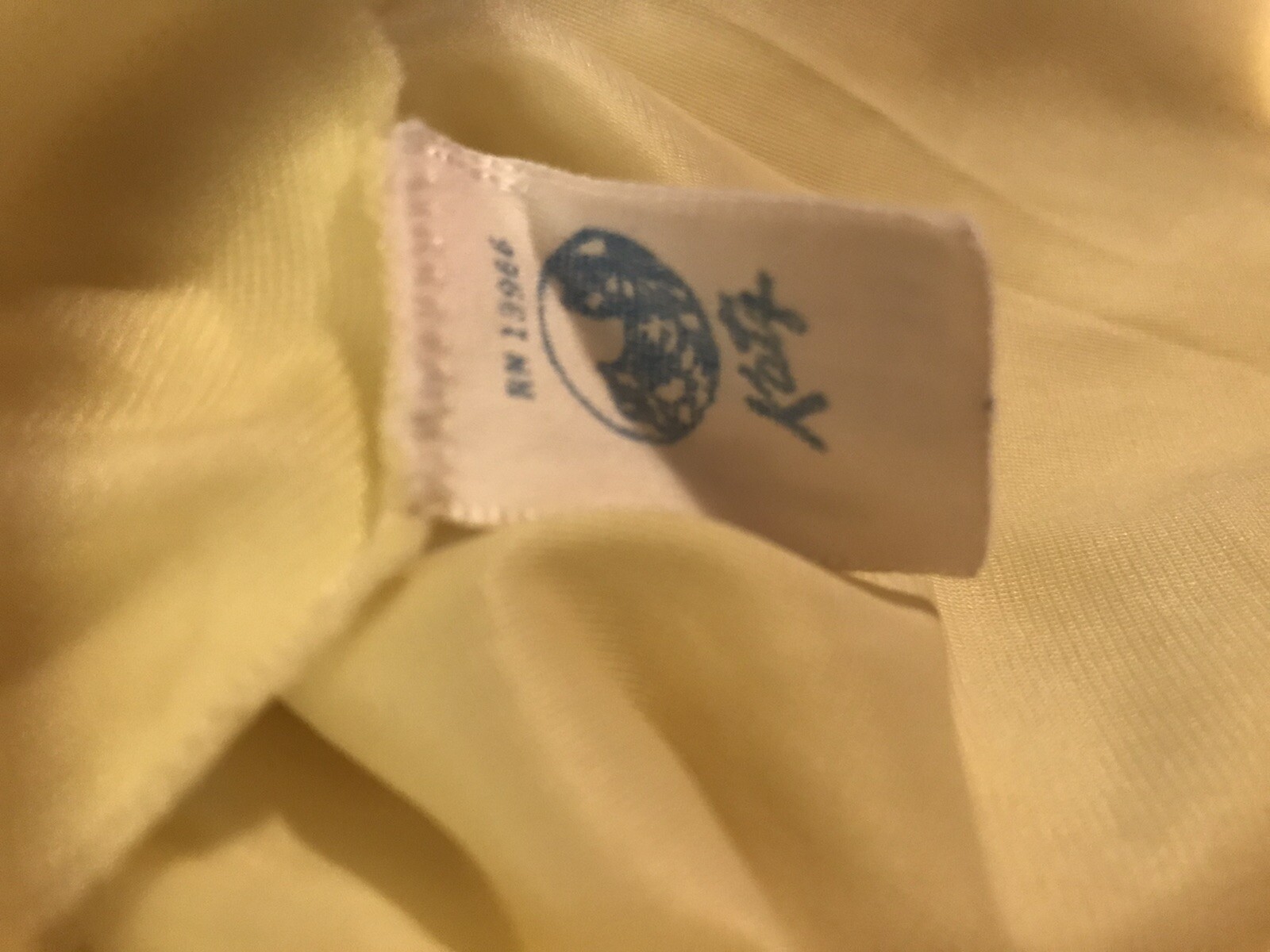 Vintage Woman’s Katz Pajamas! Lemon Yellow 2 Pc Pajamas by Katz Sz 32L USA Made