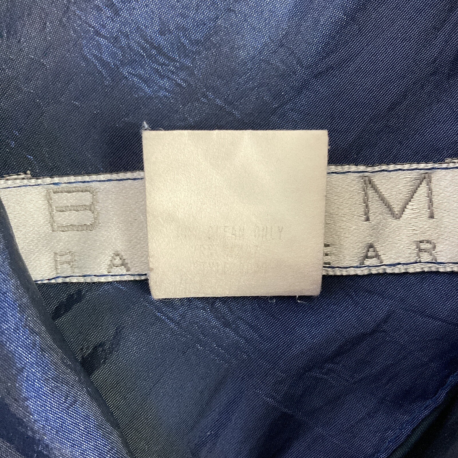 90s VTG Trenchcoat Iridescent Blue Plus 18WP Petite Belted Brem Rainwear Womens