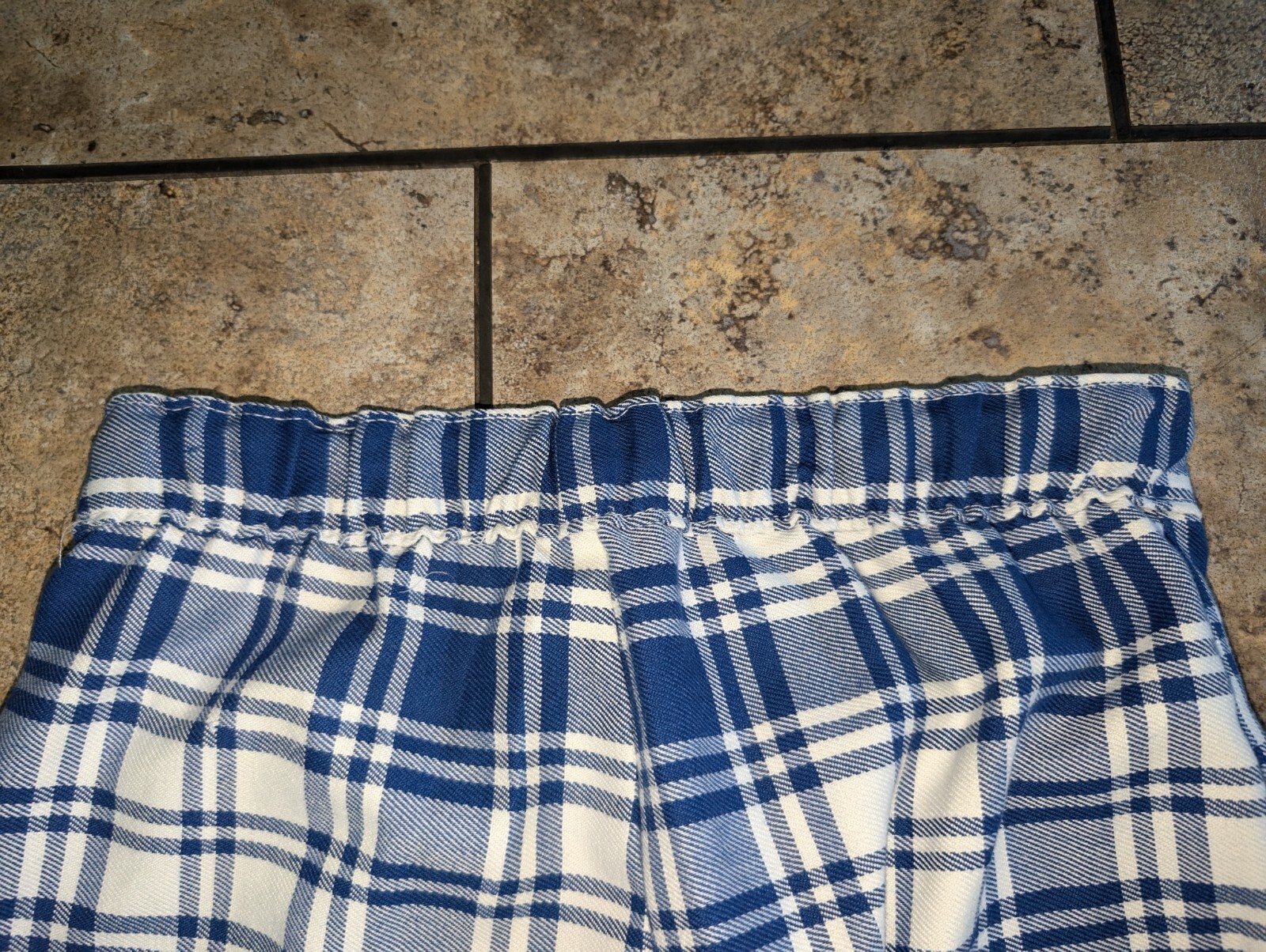 Pretty Please Late 60s/Early 70s Plaid Flared Pants Women’s 24″ Waist