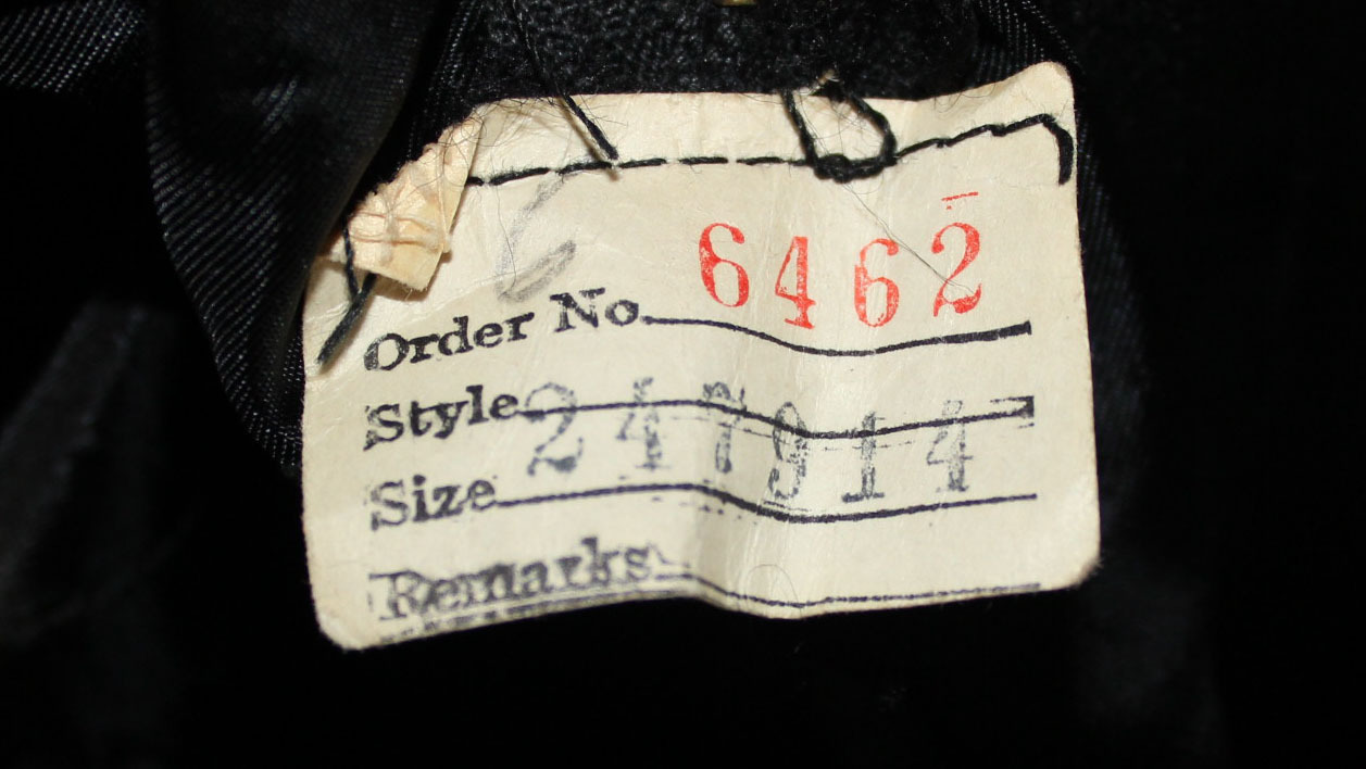 VINTAGE LATE 1950’S-EARLY 1960’S BLACK SILK CRENOLINE DESIGNER DRESS SIZE 6