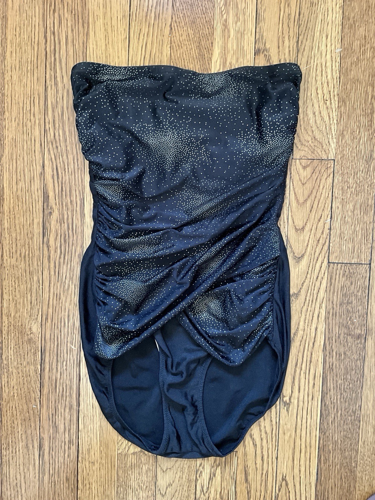 Vintage 1970’s Gottex Strapless Maillot with Matching Wrap Skirt