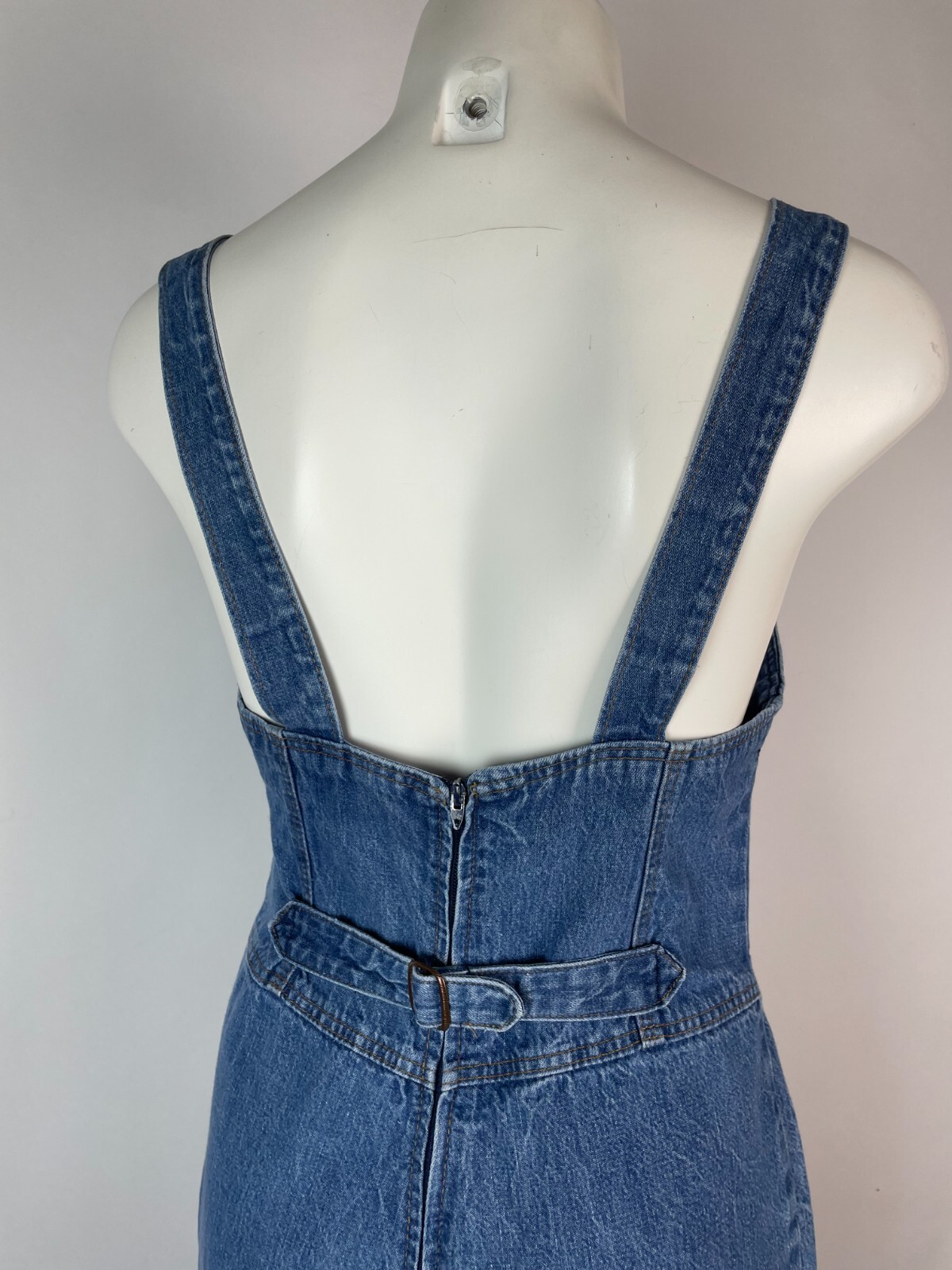Vintage 1970s Miss h.i.s Womens S Denim Overalls Jumpsuit Flares hippy
