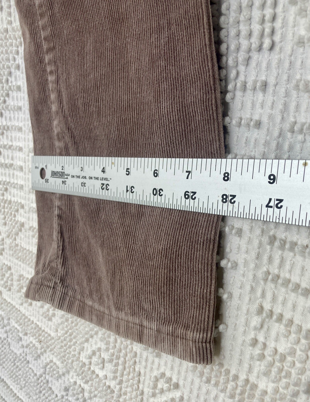 Vintage 1980’s Brown Student Wrangler Corduroy Pants Tag Size 28 x 30 Cords