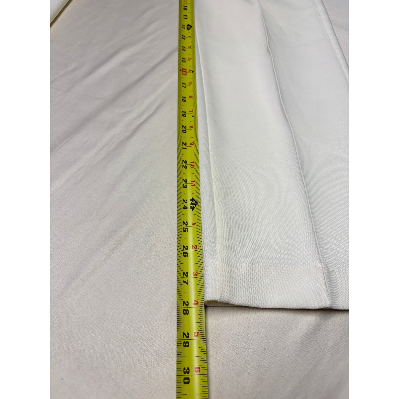 Vintage Levi Strauss Bend Over Pants Off White Cream High Rise 10 W26 L28 USA
