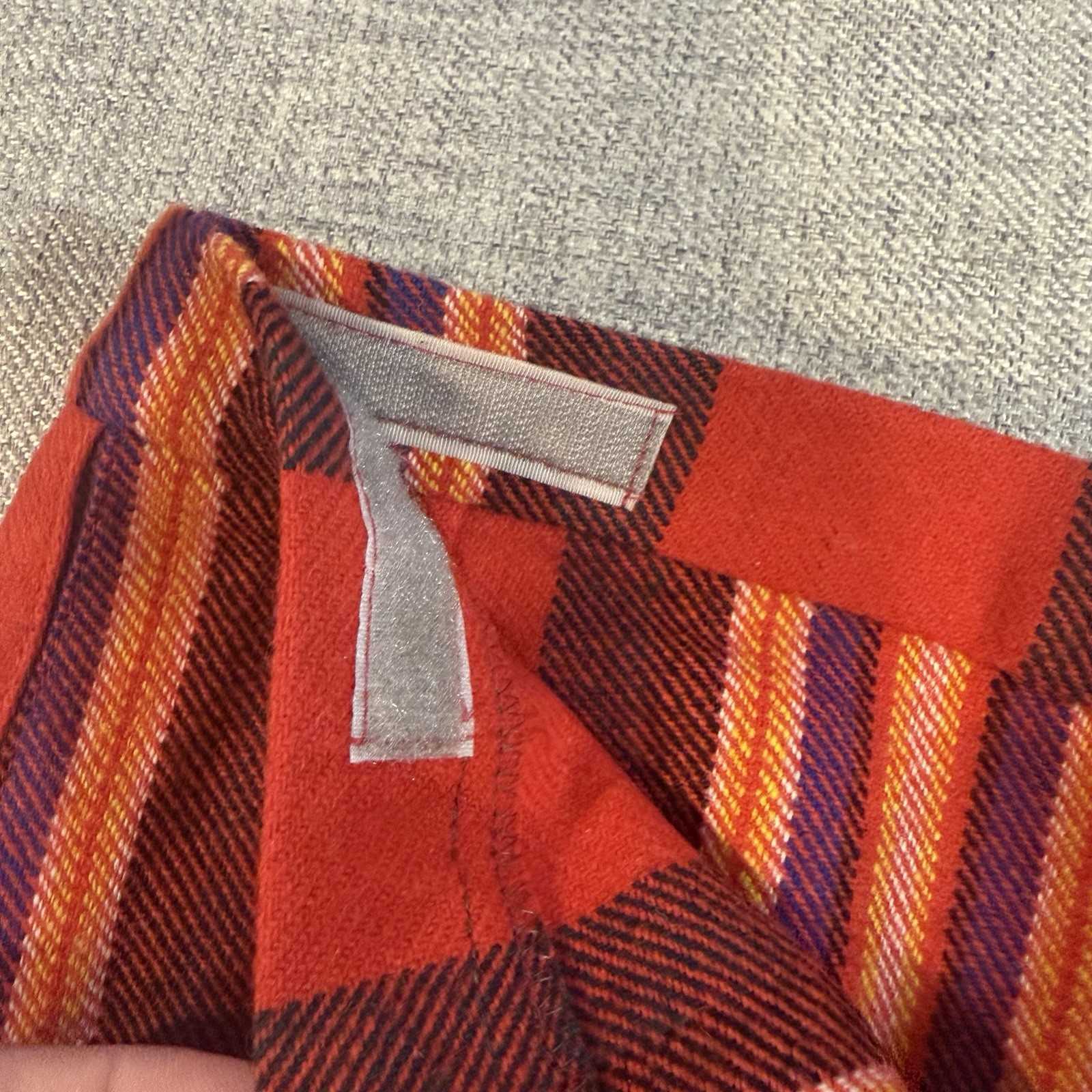 Vintage Glenisla Tartan Wool Kilt Skirt Scotland Plaid Wrap Adjustable Buckle
