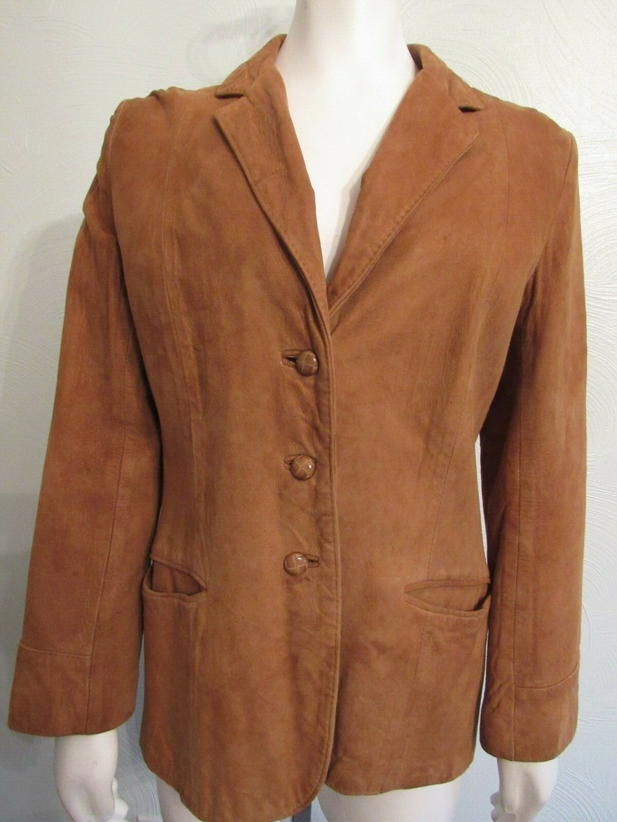 H BAR C CALIFORNIA RANCHWEAR Size 14 Womans 3-Button Blazer Jacket Vintage