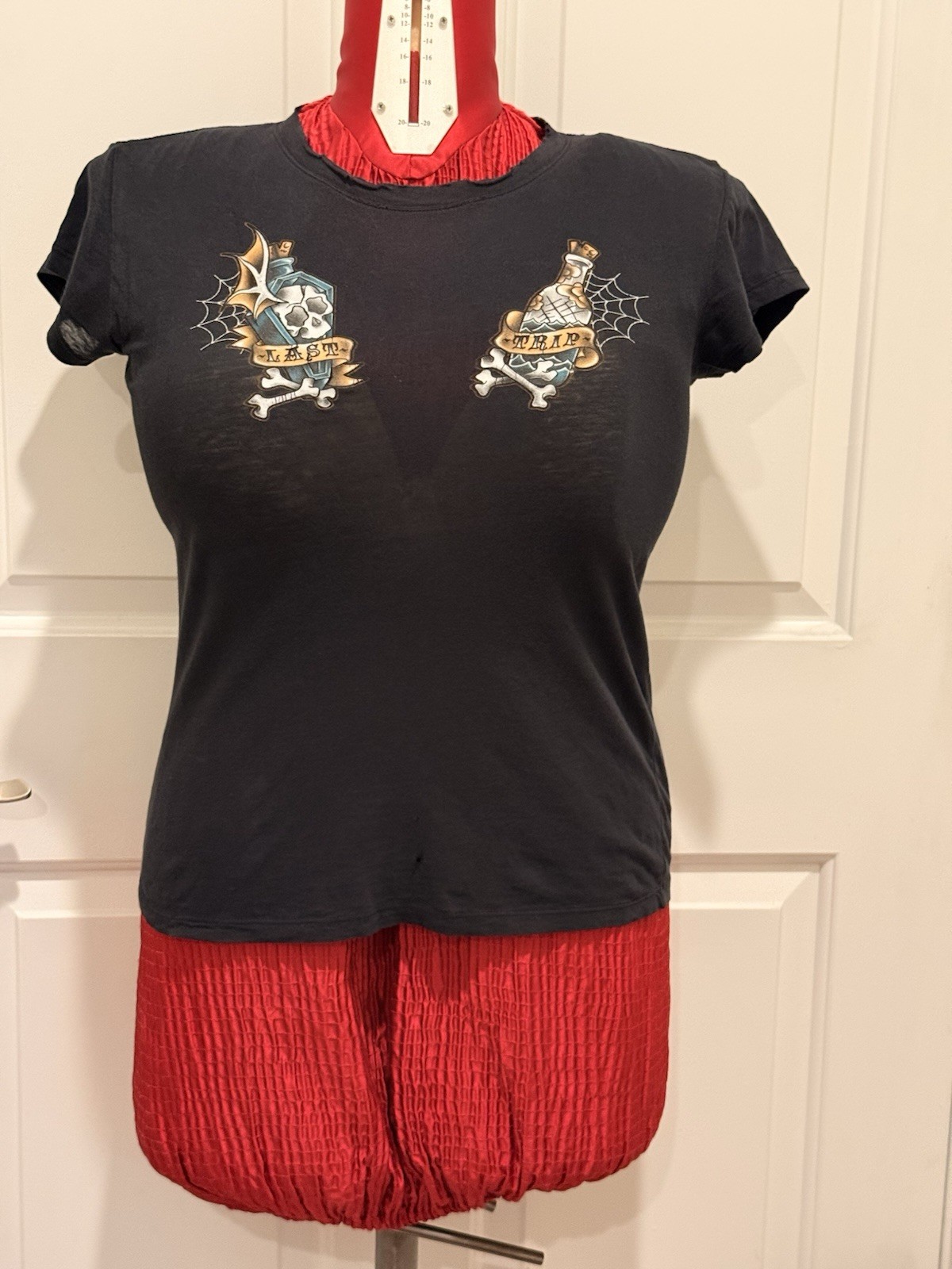 Women’s 2000’s Rock Steady Size XL Black Short Sleeve Girly Fit Graphic T Shirt