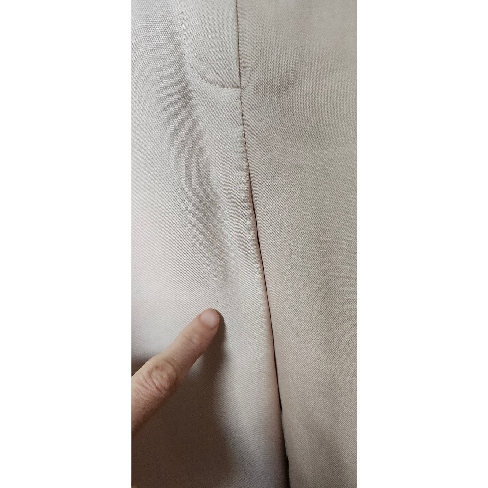 Vintage Starington 100% Silk 2 Pc Blush Pink Set Straight Leg Pants Blouse 10 12