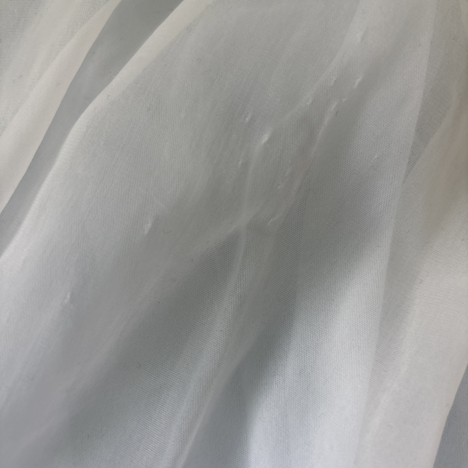 Vintage Light Blue Slip Dress White Overlay Size XS/S? Fairy Coquette Twee Sheer