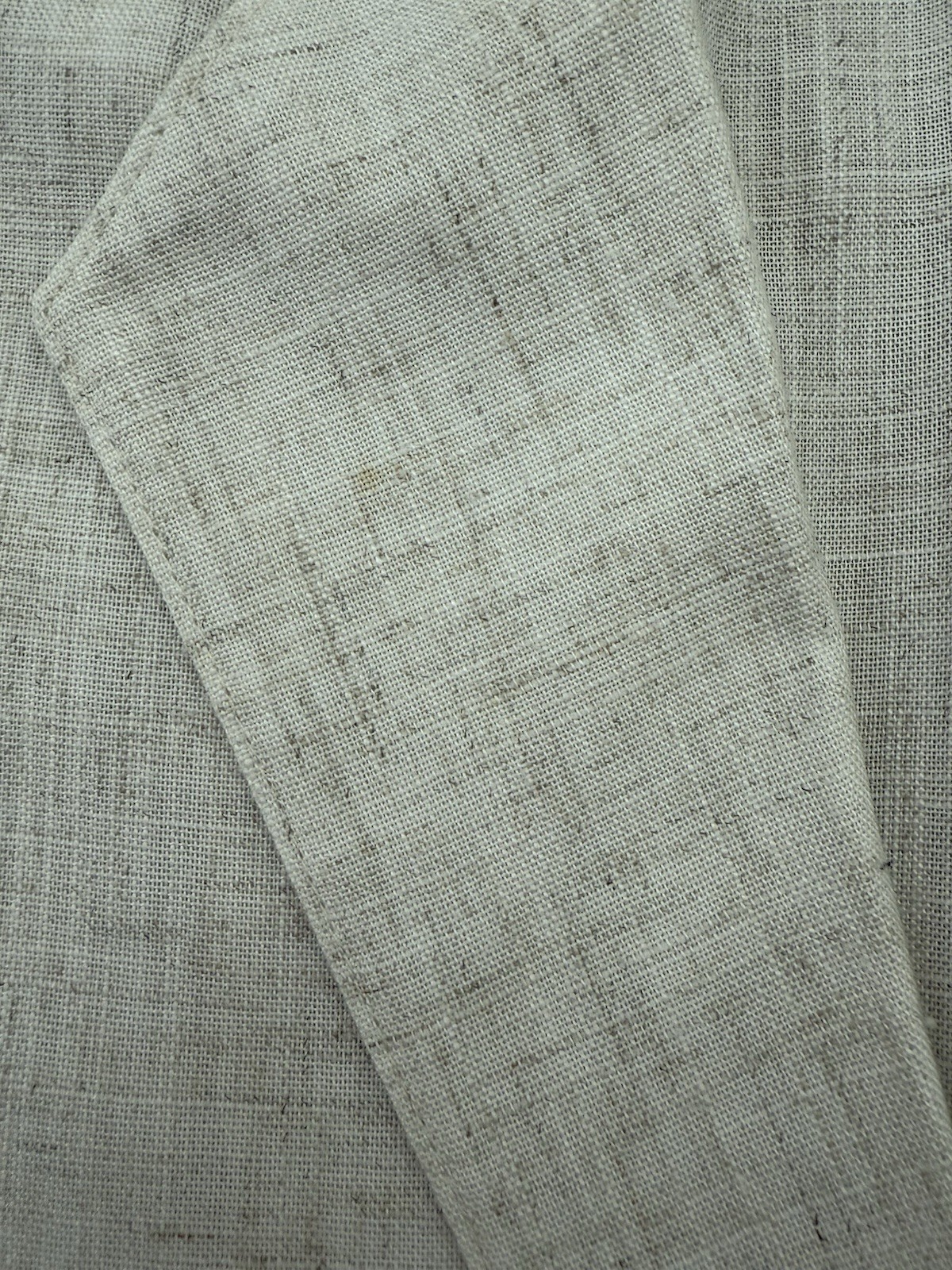 Vintage Sag Harbor Beige Neutral Tone Oatmeal Linen Blazer Size 12 Large **