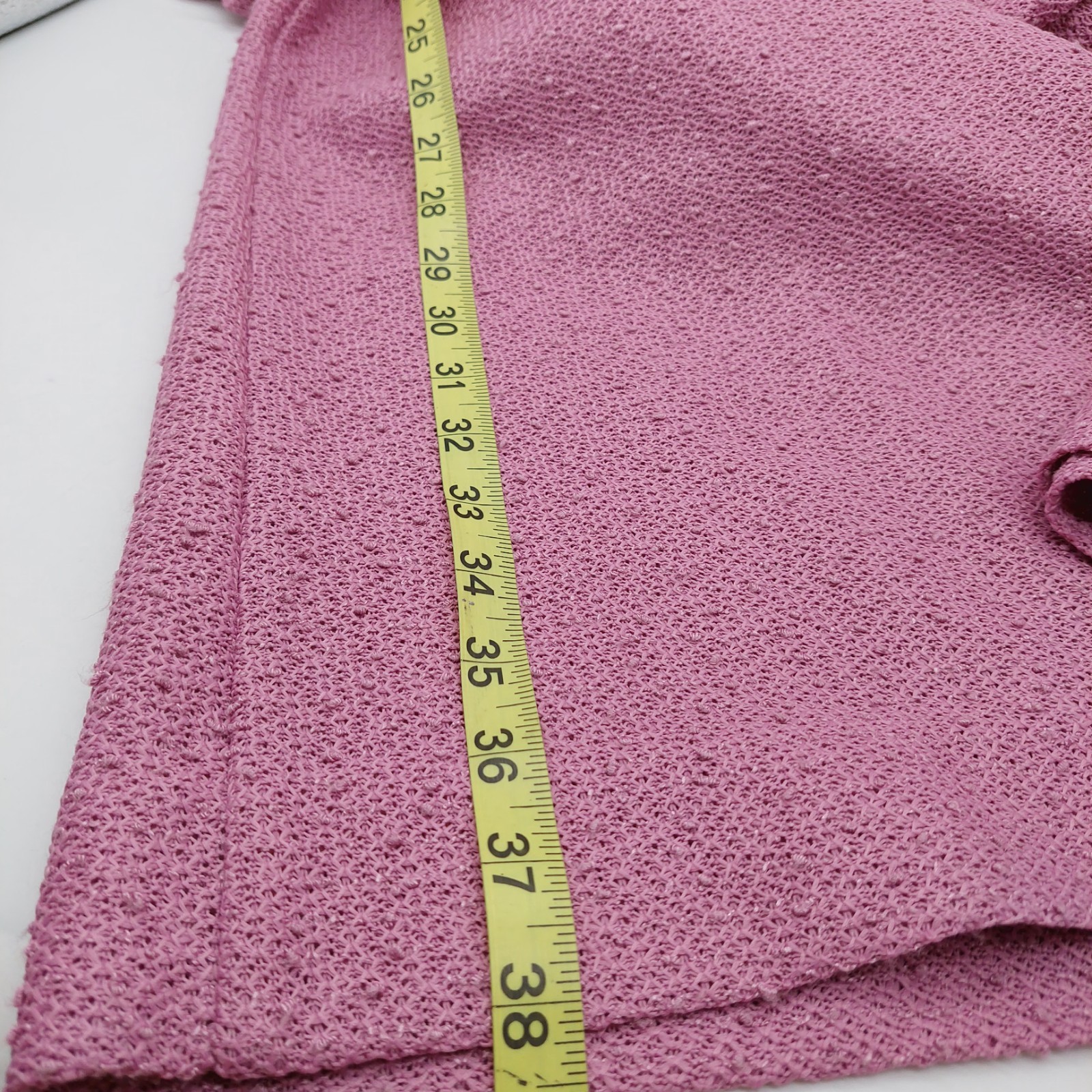 Leslie Pomer Pink Sleeveless Dress With Jacket Size 14 B 1960 Belted READ