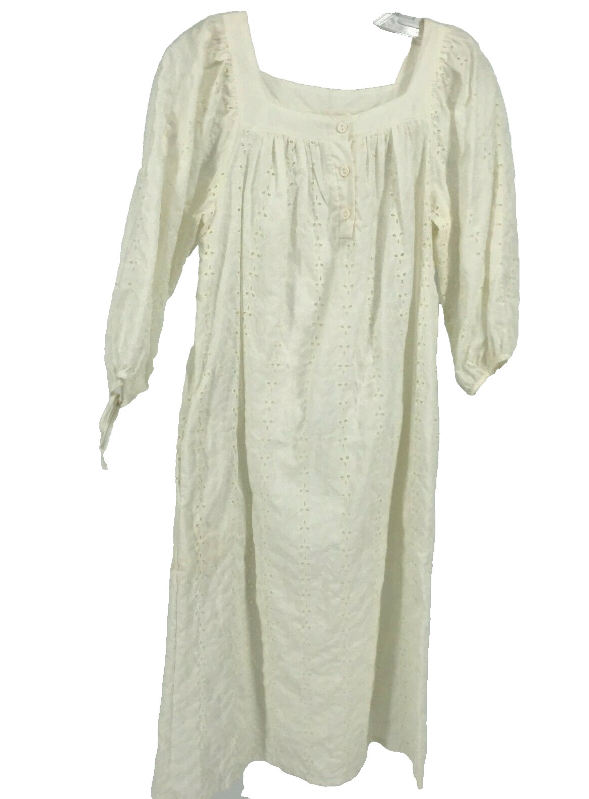 Vintage Brownstone Studio New York Women’s Eyelet Dress or Nightgown Size S