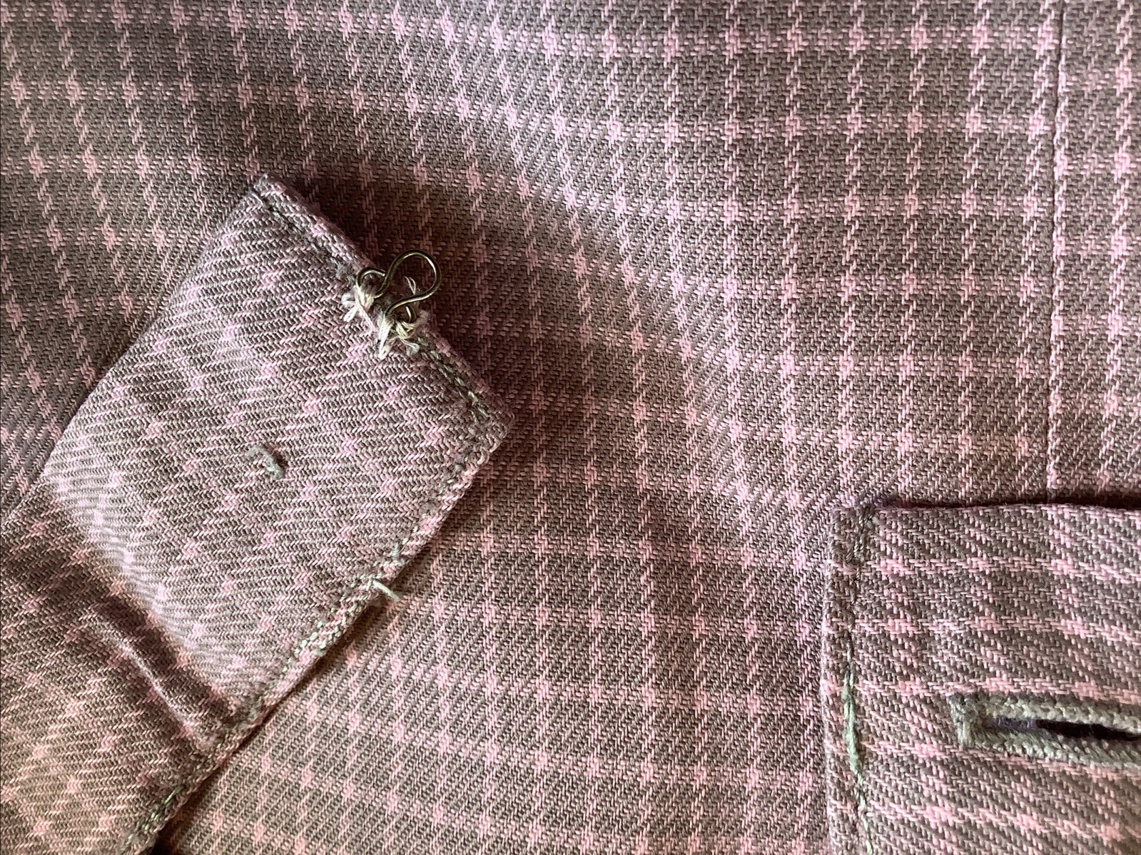 Vintage Skirt And Blazer Fashioned By Lampl Secretary Geek Checkered