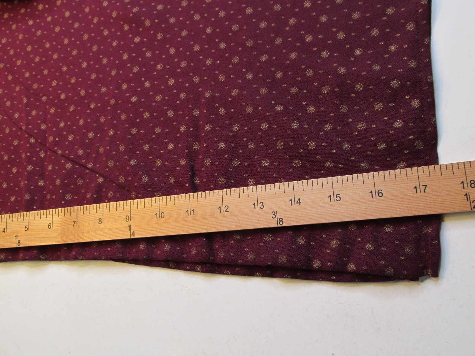 NWT Vintage MOLLY MALLOY Midi Pencil Dress Women Size 10 Burgundy Asian Inspired