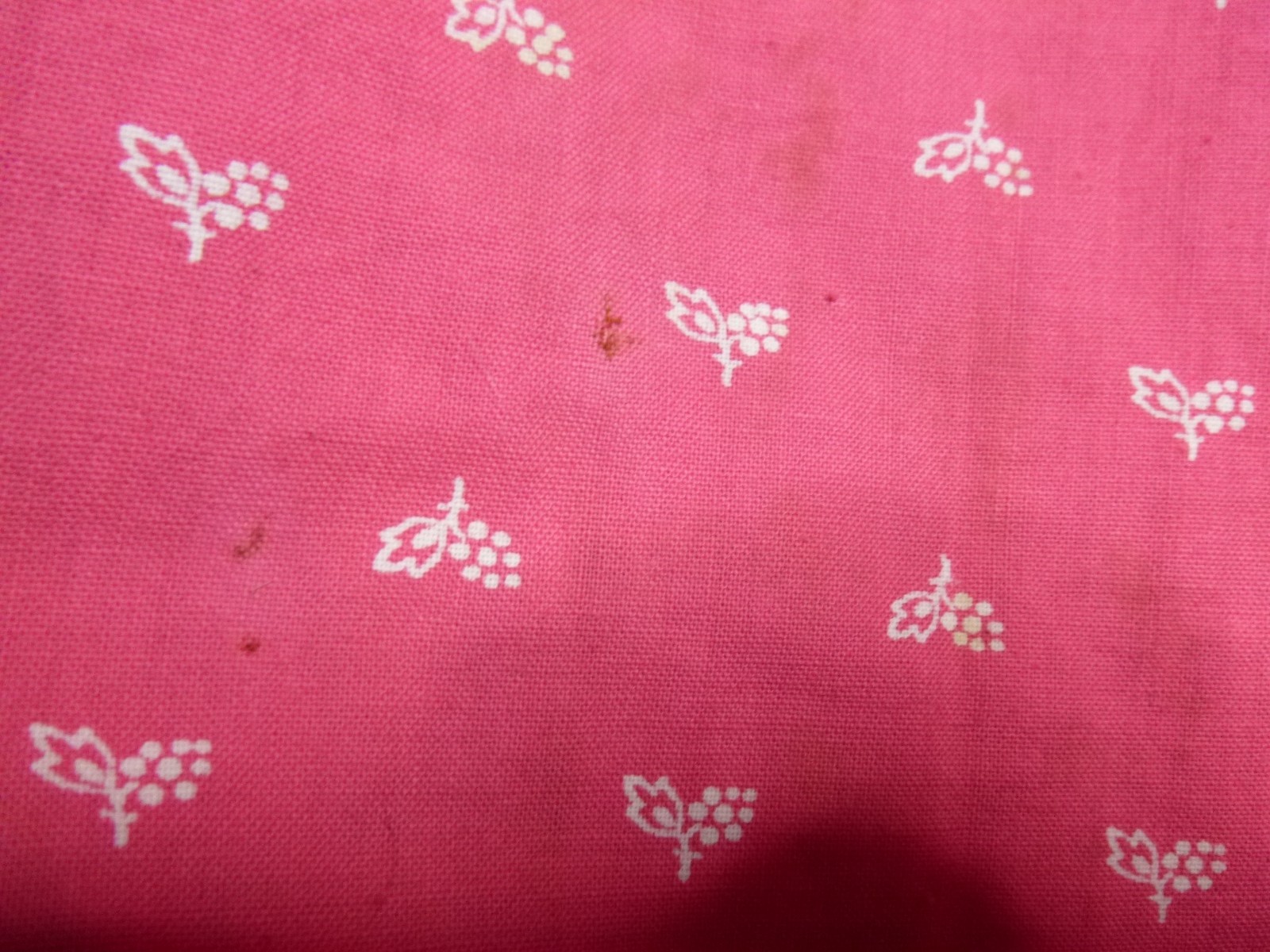 Vtg 40s Lanz of Salzburg Bavarian Cotton Traditional Drindl Pink White Sz S