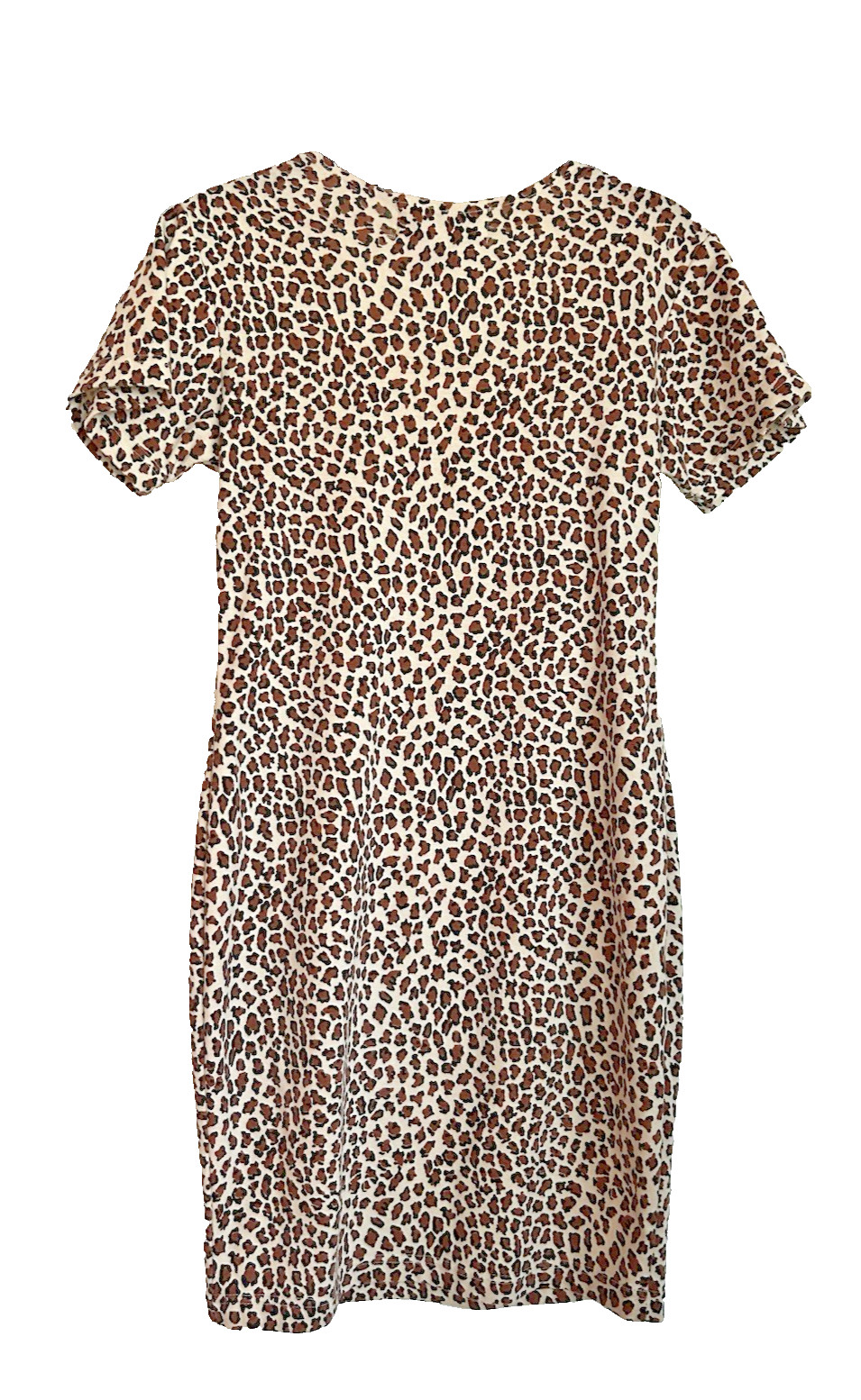 Niki And Zoey Animal Print 90s Mini Dress Stretchy Fabric Medium Small