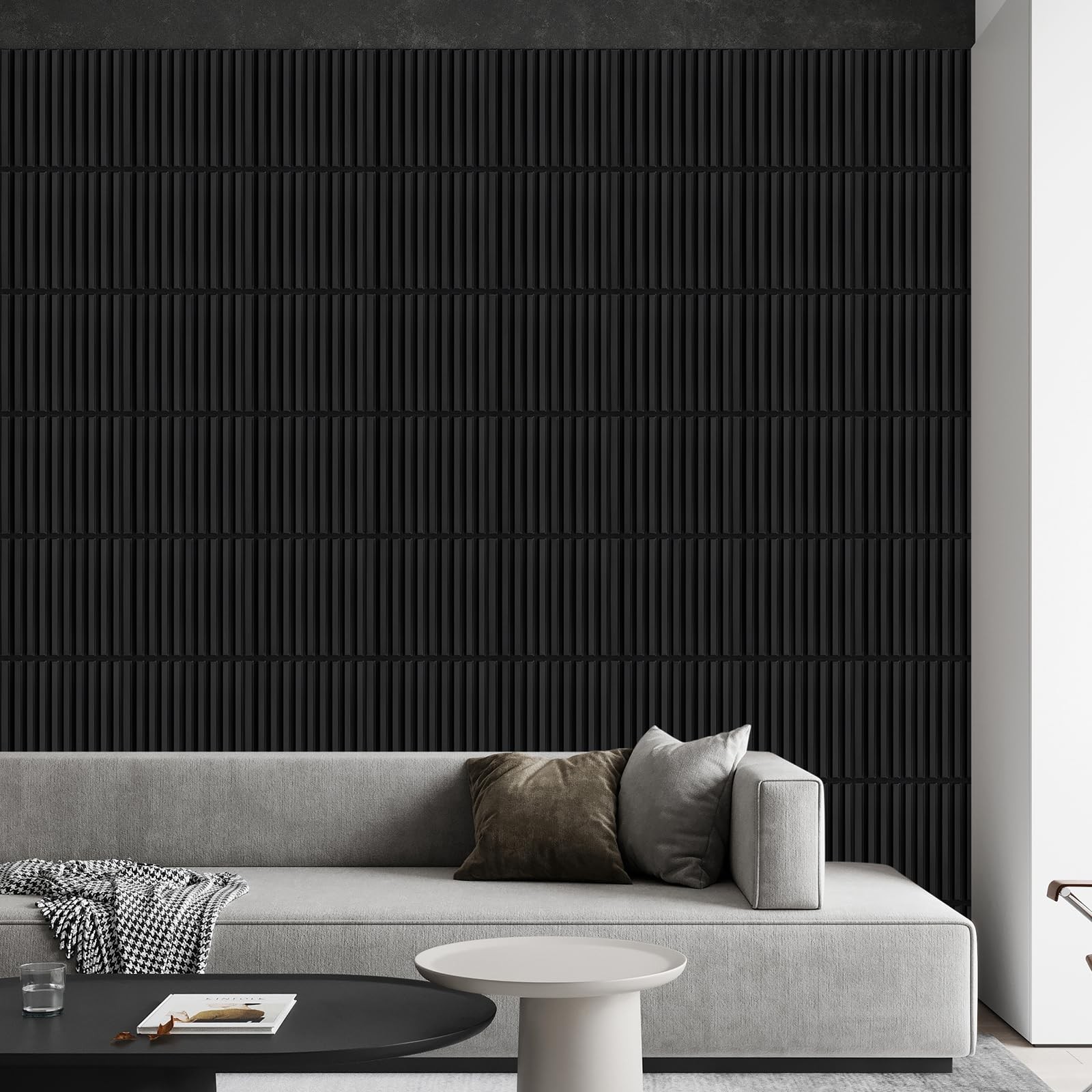 Heikki 30 Pack 3D Wall Panel for Interior Wall Décor, PVC Flower Textured Wall P