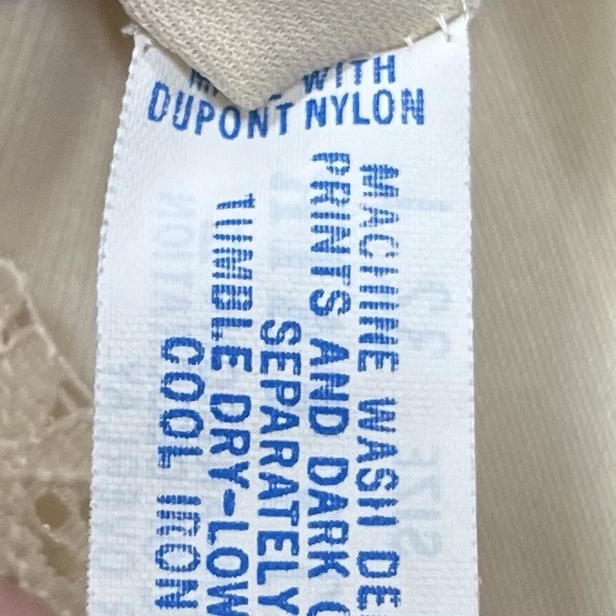 Vtg Vanity Fair Stretchy Slip Dress Lace Trim Fairy Wedding Lingerie 32 L Cream