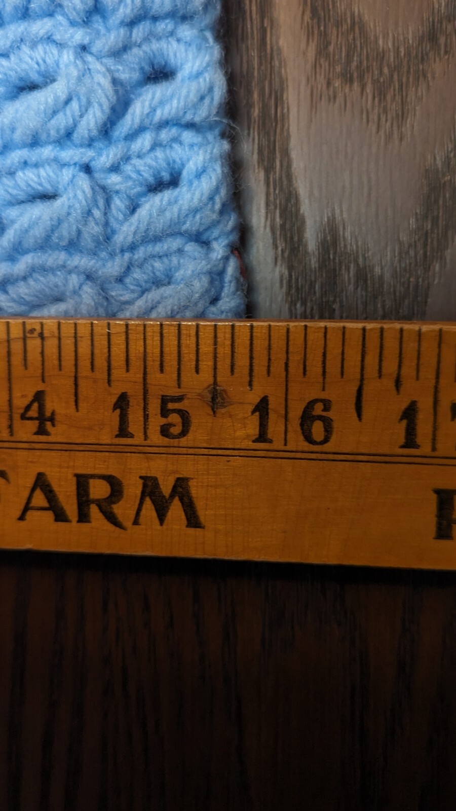 BOHO Hippie Vintage Handmade Crochet Granny Core Sweater Vest Tank Small Blue