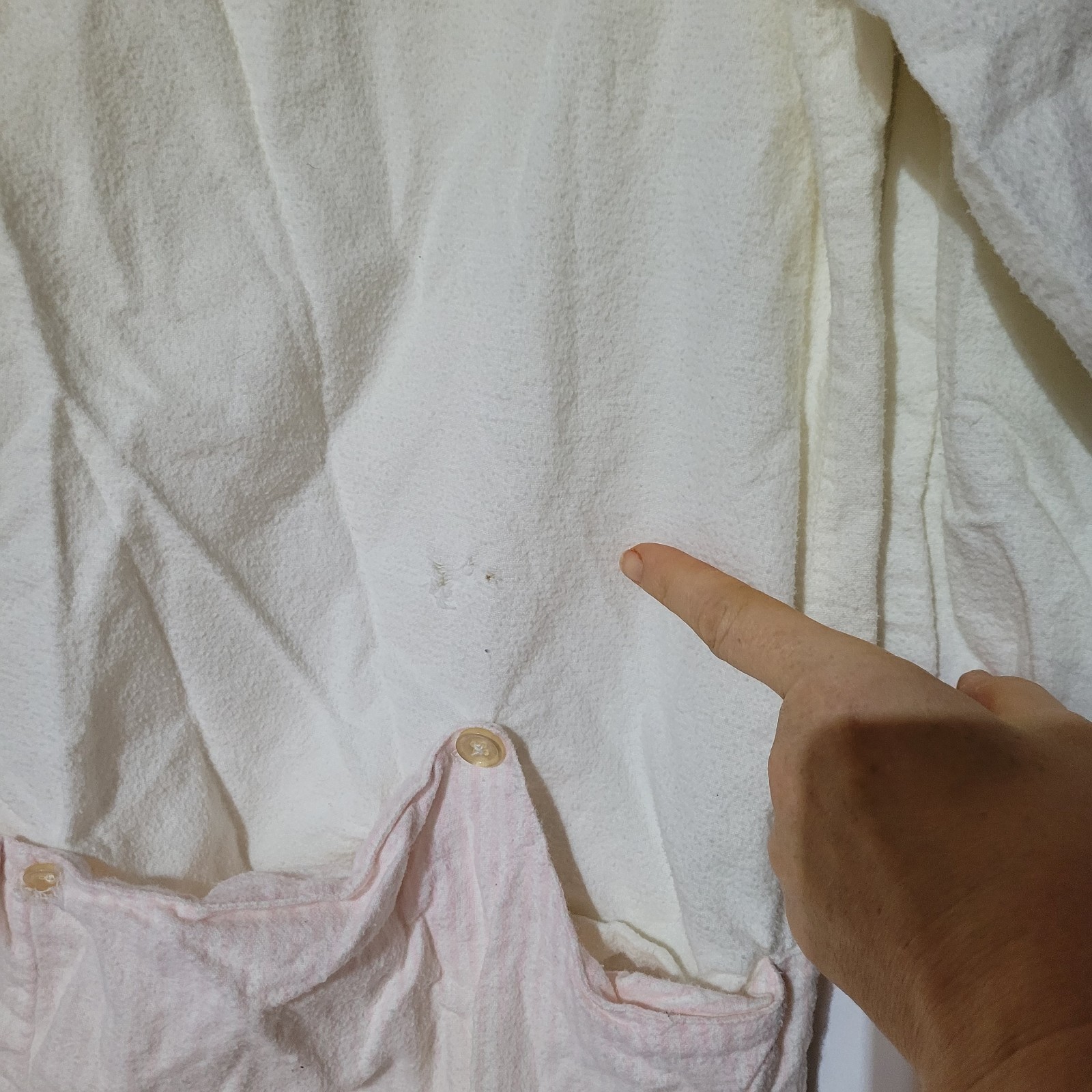 Jodie Arden One Piece Sleeper Pink Ivory Women Large Vintage