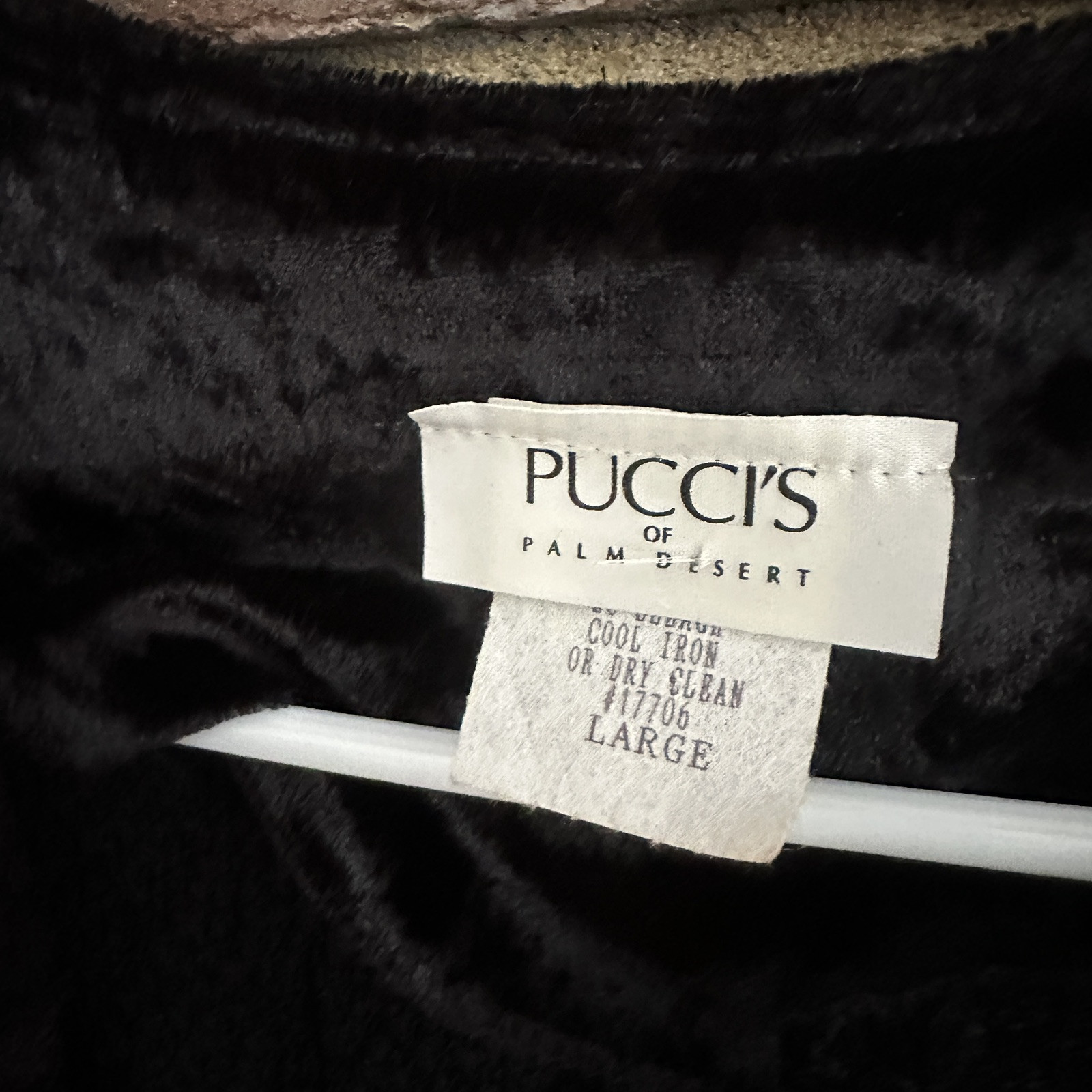 VINTAGE PUCCI’s OF PALM DESERT Sweater Pullover Cardigan L -Cheapchicplus